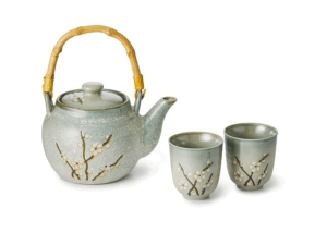Juego Té Flor