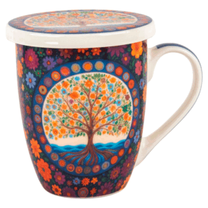 Taza arbol circulo