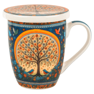 Taza arbol flor pequeña