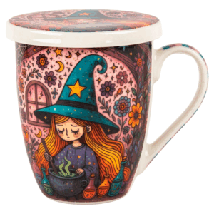 Taza bruja caldero
