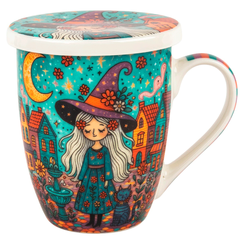 Taza bruja pueblo